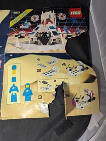 Lego Classic Space 6972 Polaris 1 Space Lab Incomplete with manual