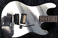 Guitar Skin Axe Wrap Re-skin Electric Bass Reface DIY Luna Twin Towers 1632