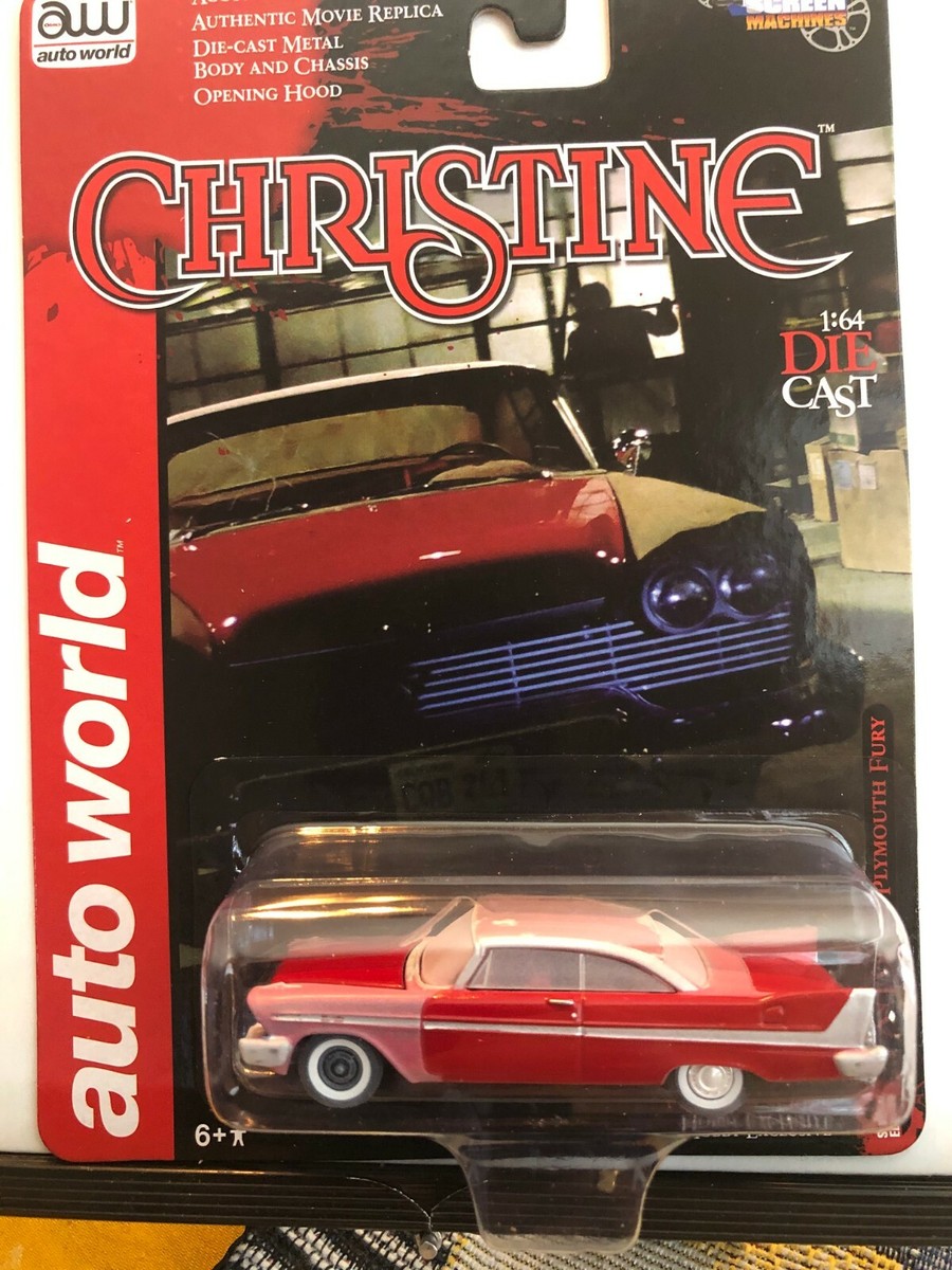 1/64 AUTO WORLD SILVER SCREEN CHRISTINE AN EVIL 1958