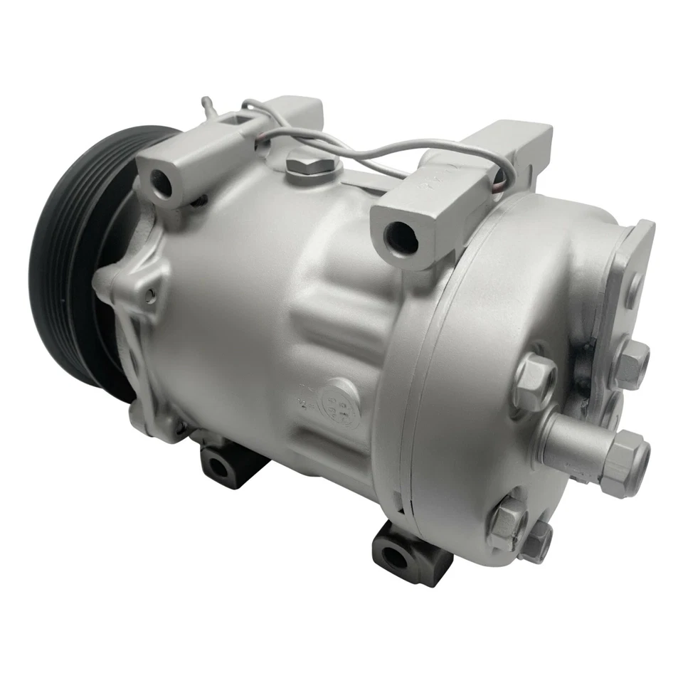 Compresor de aire acondicionado RYC Reman EG555 para Eagle Premier 2,5 L, 3,0 L 1988 1989 1990 1991 Foto 2 de 2