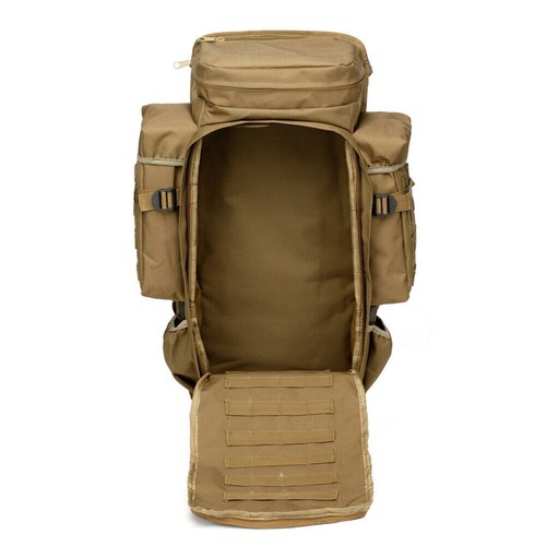 56L großer Militär Taktischer Rucksack Taktische Gewehrtasche Armee Molle Bag Rucksack - Bild 29 von 35