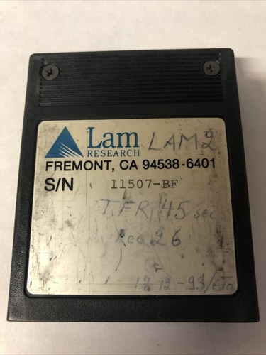 Lam Research Recipe Module As Is , No Warranty/return ID-R-22 - Picture 2 of 2