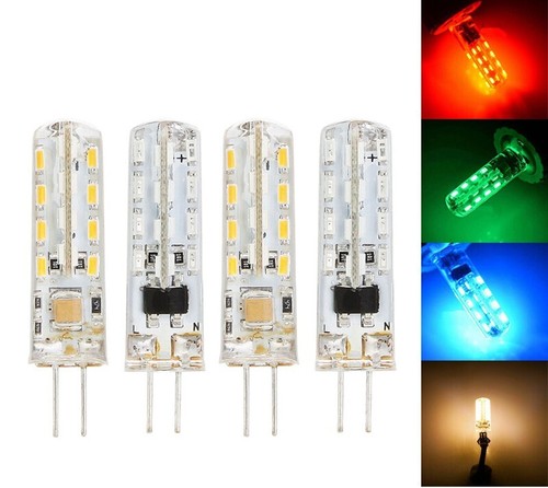 G4 2W/4W Red/Green/Blue/White Capsule Bulbs Light DC12V Decorative Xmas lamp SMD - Picture 3 of 20