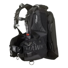 ScubaPro Seahawk2 BCD with Air2 V GEN - Black 2019 Size 2XL - Back Inflate