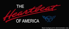 Chevy Heartbeat of America C5 Corvette COLORED Vinyl Decal Sticker CHEVROLET