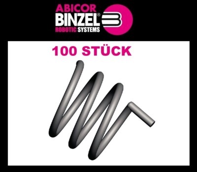 100 STÜCK ABICOR BINZEL Haltefeder für MB GRIP 15 AK / MB EVO PRO 15 # 002.0058