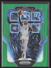 2022 Panini Prizm WNBA Arike Ogunbowale #3 Far Out Green Prizm Parallel Wings