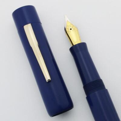 Ranga PSP Davenport Fountain Pen - Blue Prem. Ebonite, JoWo #6 Nibs (New in Box)