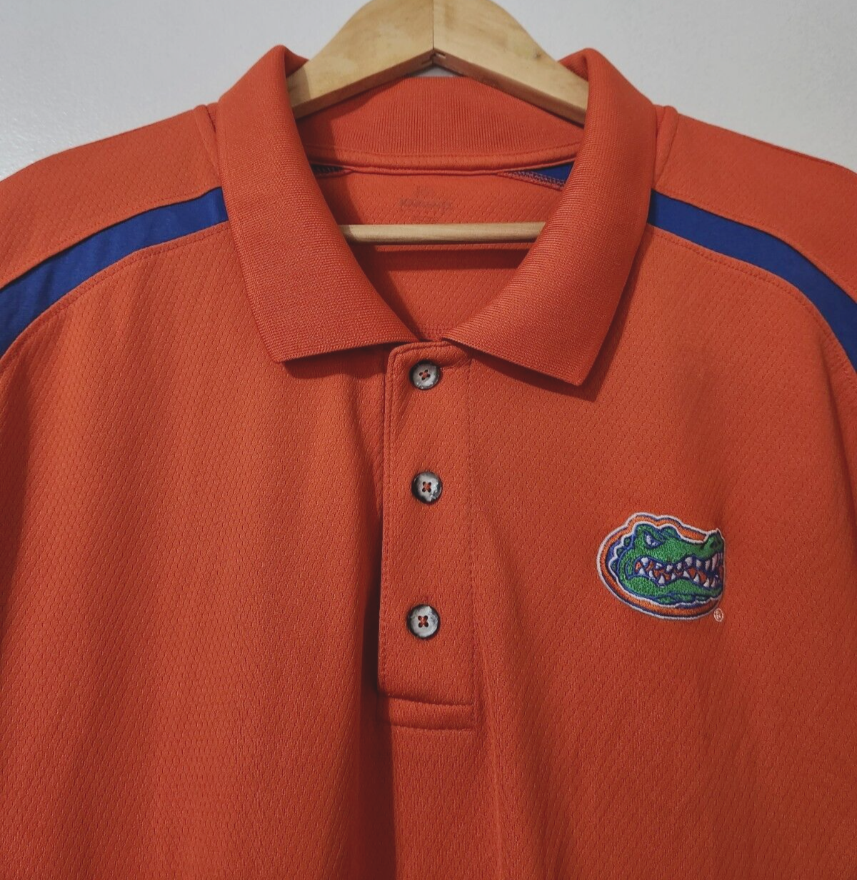 Knights Apparel Men's 2XL University of Florida Gators NCAA Orange Polo Shirt for Fans and Alumni