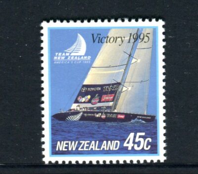 1995年アメリカズカップ絵画 NEW ZEALAND く VICTORY 