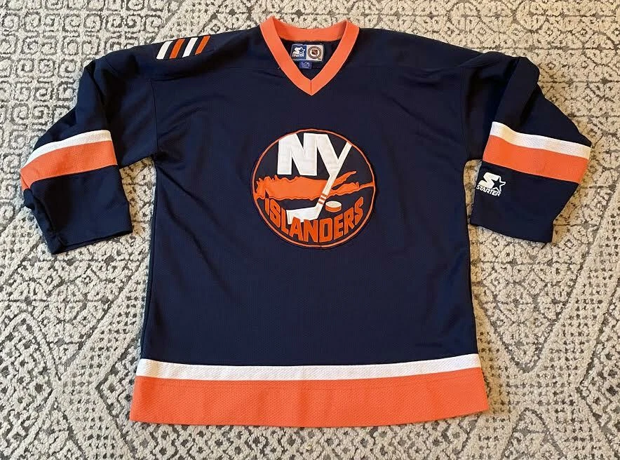 Vintage Starter New York Islanders Hockey Jersey XL 