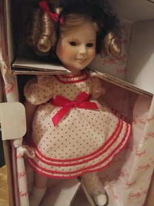shirley temple porcelain doll 1986