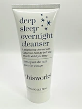 Thisworks Deep Sleep Overnight Cleanser Oat Amino Acids 3.3 Fl Oz /100ml Sealed