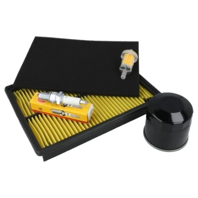 WAR TEC Engine Service Kit (Air, Oil & Fuel Filters, Plug) Fits HONDA GXV620-QYC4