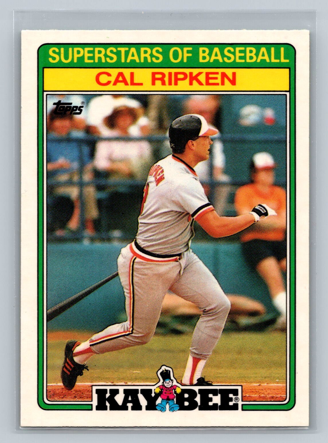 1988 Topps Kay-Bee Superstars of Baseball #25 Cal Ripken Baltimore Orioles