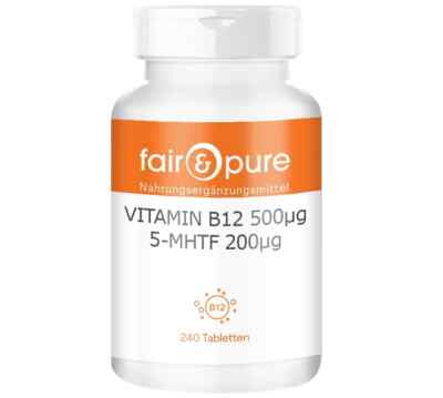 Vitamin B12 500µg+ 5-MHTF 200µg