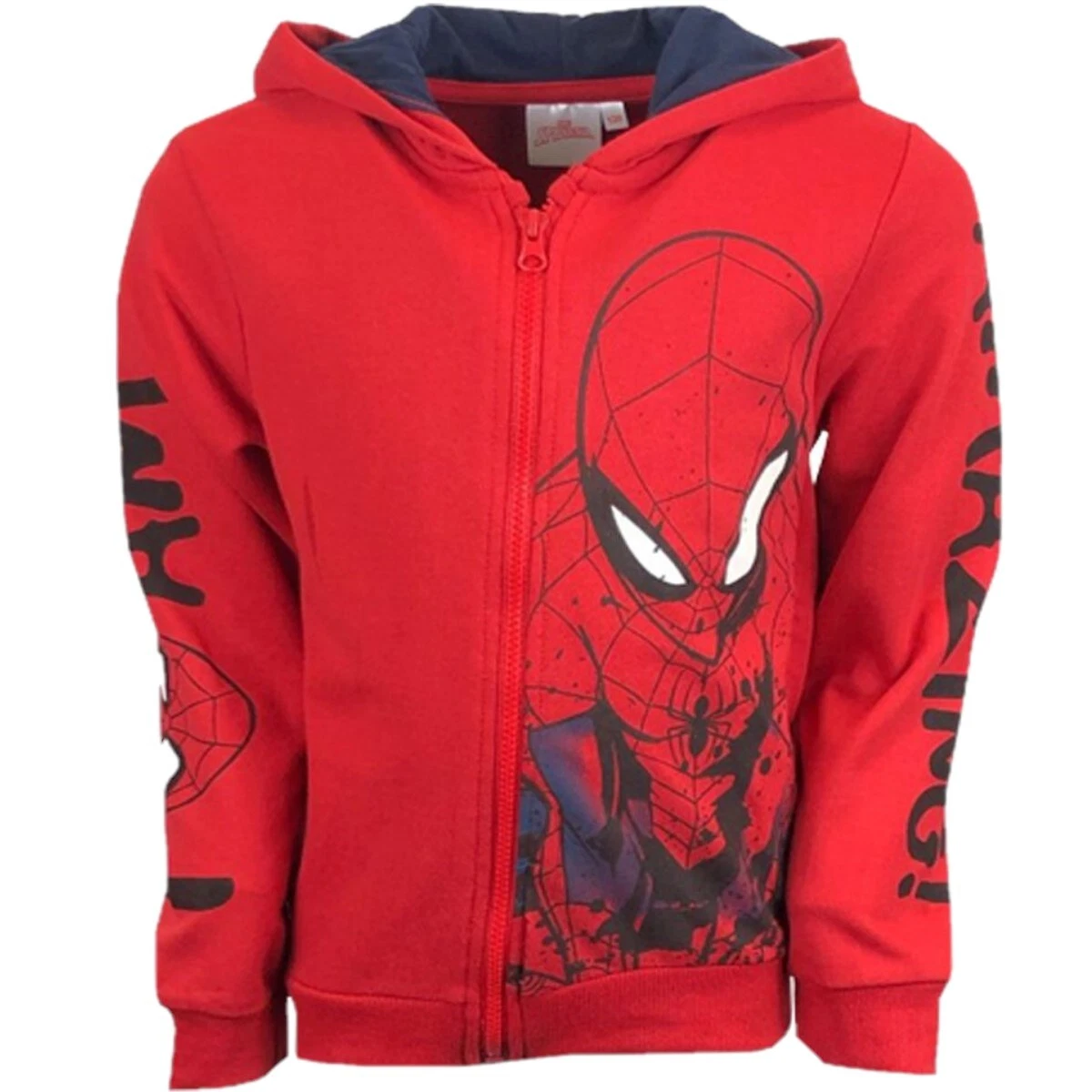 Childrens spiderman hoodie cheap