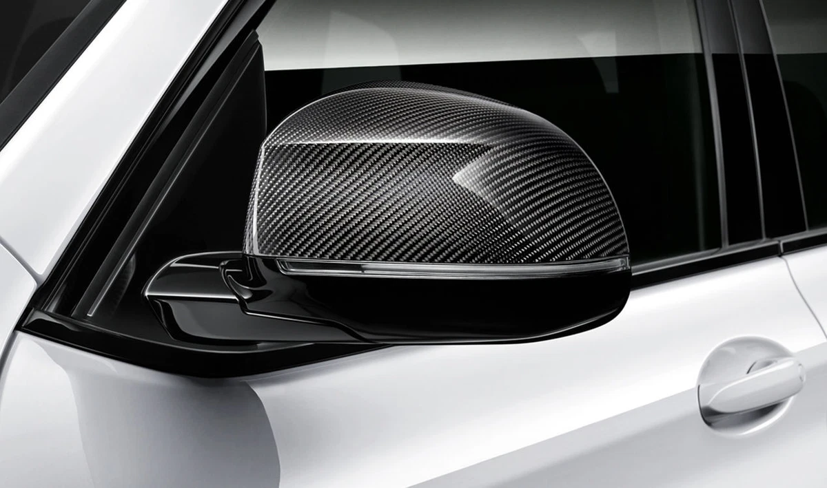 BMW Genuine M Performance Right Outside Mirror Shroud Carbon 