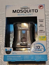 Thermacell Rechargeable Mosquito Repeller, Grey NEW!