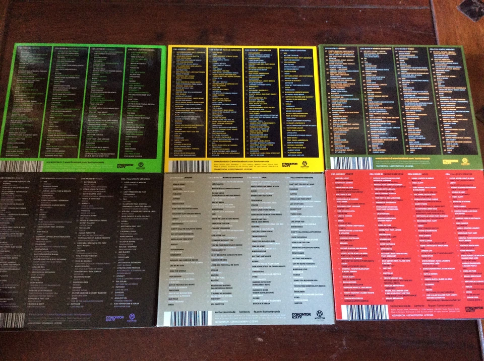 Kontor - Top of the Clubs Vol.75 76 78 80 87 89 [24 CD] VIZE Tokio Hotel Buuren - Bild 2 von 2