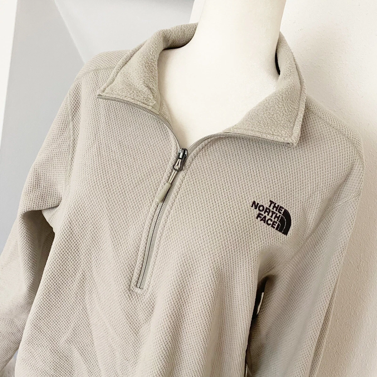 North face waffle best sale fleece