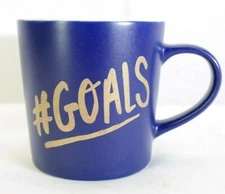 Hashtag Goals #Goals 18 oz Coffee Mug by About Face Designs TF