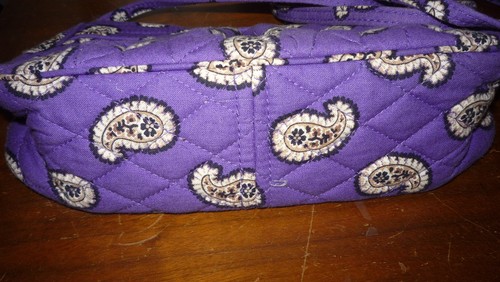 Vera Bradley Purple,Black,Tan Cross Body - Pre-Owned - Picture 5 of 5