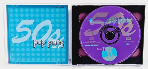 50s Pop Party - Volume 2 CD 2-Disc Set (A16) - Picture 3 of 5