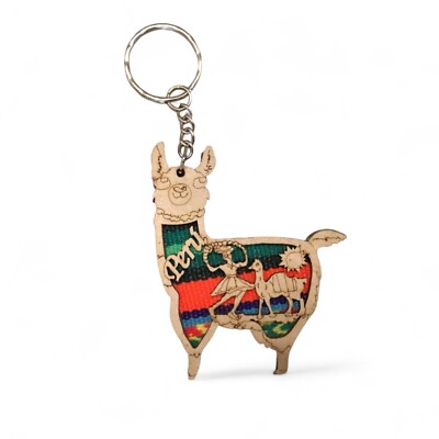 Wooden keychains