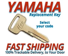 Yamaha Scooter ATV Motorcycle Keys Replacement Key Cut to Code A79010-A79897