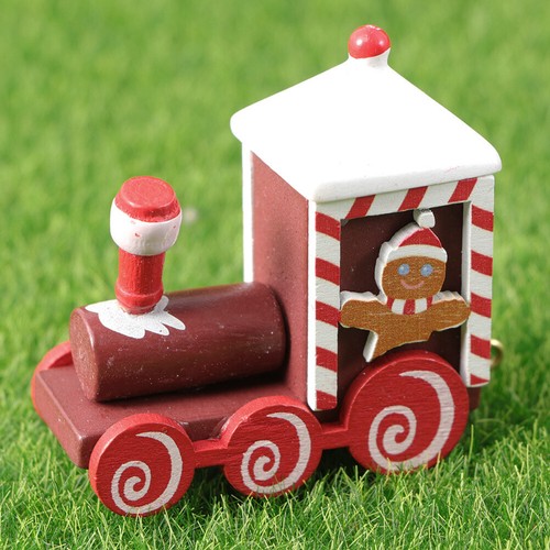Zug Desktop Schmuck Weihnachten Zug Ornament Spielzeug Cartoon Zug - 第 9/11 張圖片