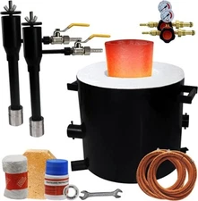 Melting Furnace Kit - 20 Kg - Gas Melting Kit - Scrap Metal Smelting Tool