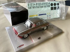 BRM 1/24 Slot Car BRM142 S Alfa Romeo GTA Silver.
