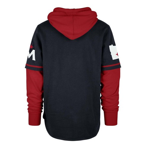 2025 47 Brand Minnesota Twins Shortstop Hoodie - Light Blue, Navy - Bild 9 von 9