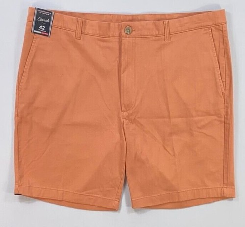 Pantaloncini uomo Roundtree & Yorke Casuals vestibilità classica davanti piatto 9" cuciture interne elasticizzate - Foto 10 di 14