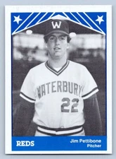 Jim Pettibone 1983 TCMA Waterbury Reds 