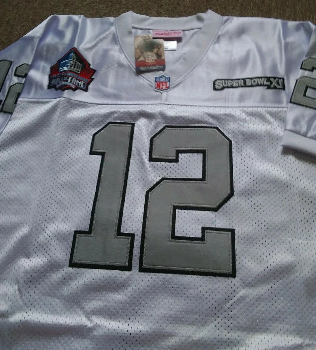 white raiders jersey