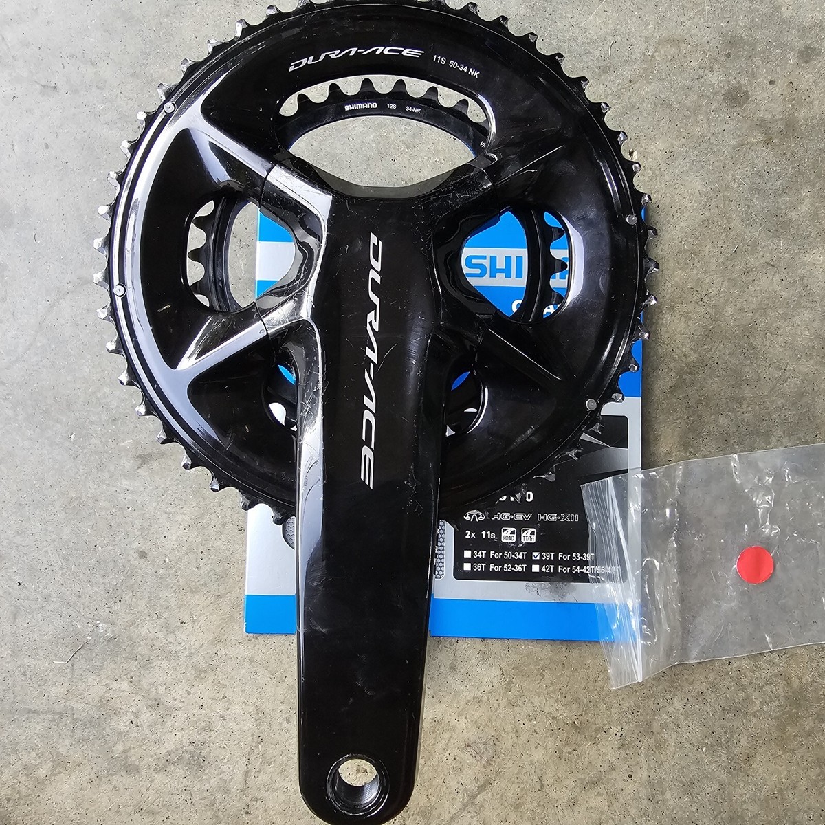 Shimano Fc-09 Dura Ace Crank 50-34T 172.5Mm | eBay Shimano Fc-09 Dura Ace Crank 50-34T 172.5Mm | eBay