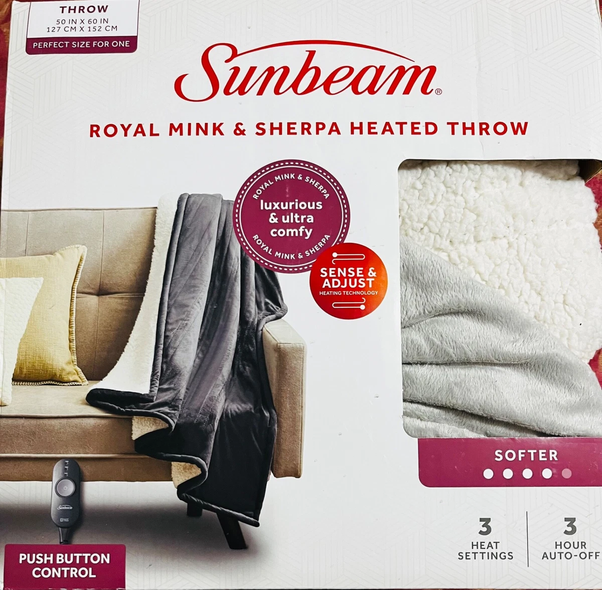 Sherpa heated 2025 throw