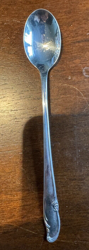 Wm Rogers Extra Plate Rogers Original Silverplate, 1959 Allure Iced Tea Spoon