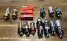 Vintage  New  Old Inventory - Radio / TV Vacuum Electron Tubes Untested 