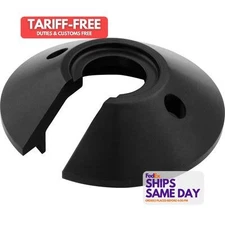 Allstar ALL64172, One C/O Slotted Top QA1/Carrera Black Aluminum Performance Par