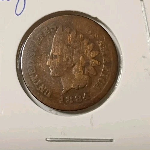 1884 Indian Head Small Cent Circulated US Coin