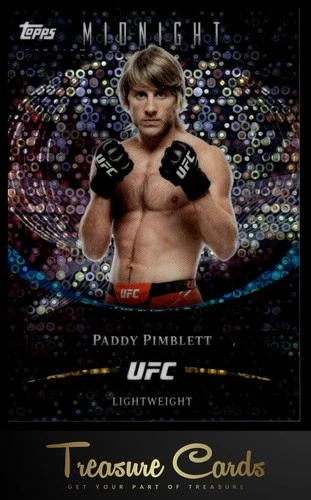 2026 Topps Midnight UFC #45 Paddy Pimblett Morning #/125
