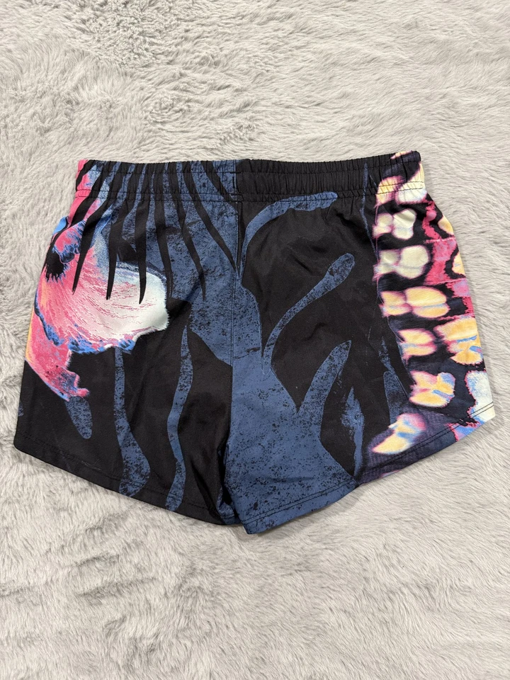 Pantalones Cortos Adidas Niñas Medianos 10/12 Atléticos Correr 3 Rayas Nuevos con Etiquetas 3 en Entrepierna Nuevos Foto 3 de 4