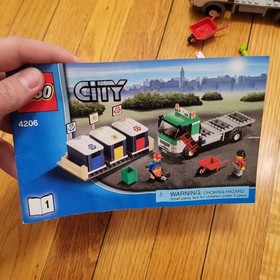LEGO City: Recycling Truck (4206), incomplete Set READ