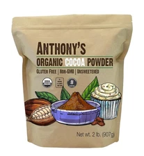 Anthony'S Organic Cocoa Powder, 2 Lb, Gluten Free, Non GMO