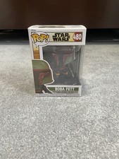 Boba Fett Metallic #480 The Book of Boba Fett Funko Pop box and figure