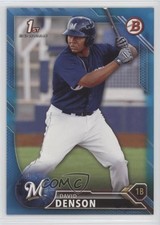 2016 Bowman Prospects Blue 62/150 David Denson #BP30 0l2