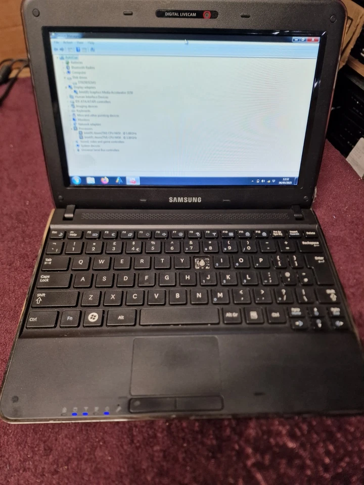 Samsung N210 Intel Atom N450 1.66GHz 2gb Ram For Parts Read Description - Image 2 of 4